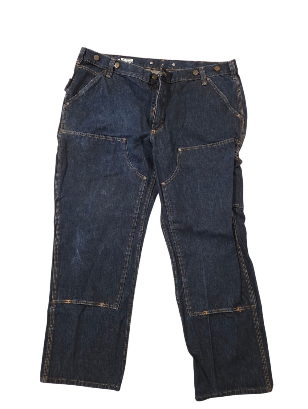 Carhartt Men's Indigo Relaxed Fit Carpenter Jeans 40x30